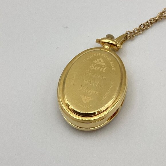 Thomas Kincade SAIL FORTH WITH HOPE Locket Watch - Picture 5 of 7